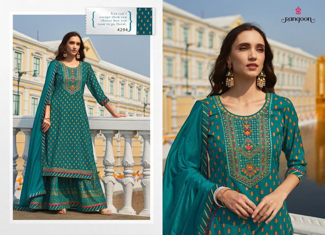 Rangoon Natraj Vol 11 By Kessi Readymade Sharara Suits Catalog